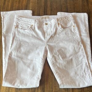 Guess White Fabric with Gold Label